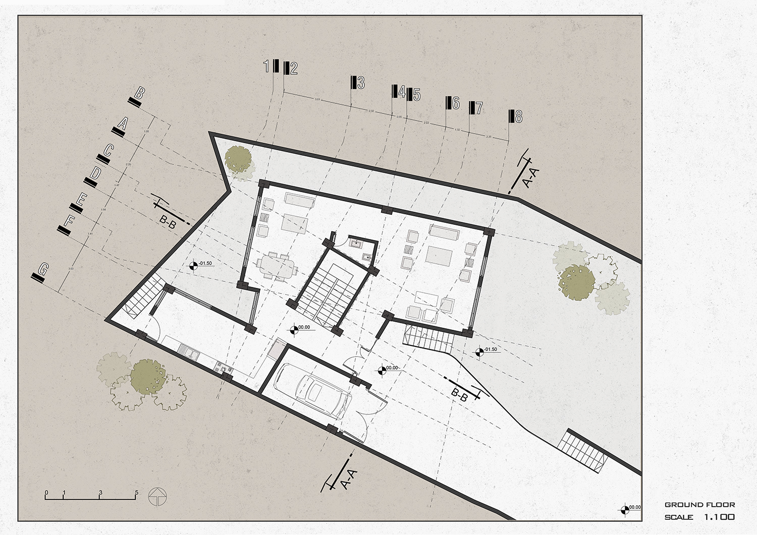 picture no. 6 ofDr. Mousavi Haji Villa project, designed by Kambiz Moshtaq