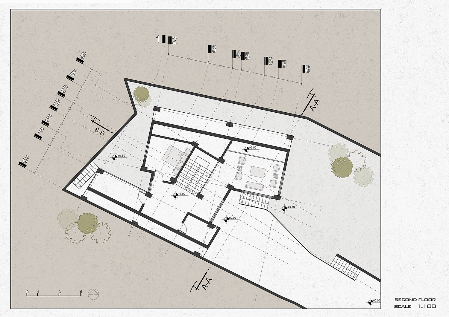 picture no. 8 ofDr. Mousavi Haji Villa project, designed by Kambiz Moshtaq