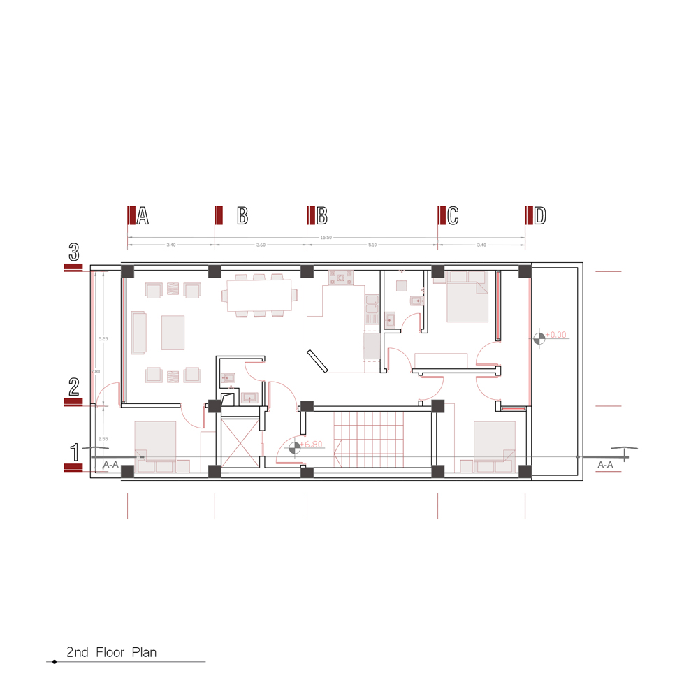 picture no. 12 ofMr Boleideh R.C project, designed by Kambiz Moshtaq