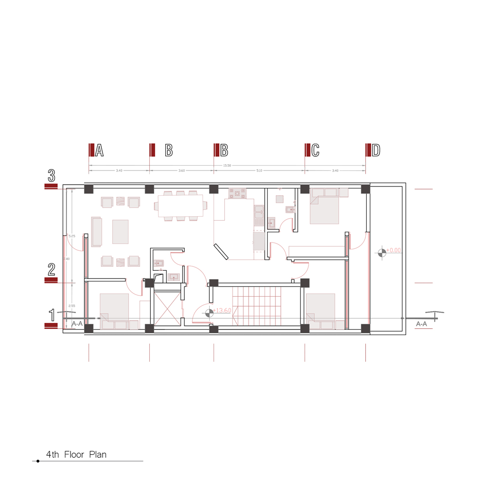 picture no. 14 ofMr Boleideh R.C project, designed by Kambiz Moshtaq