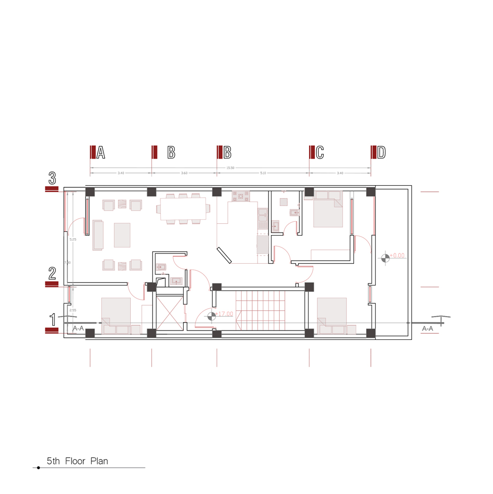 picture no. 15 ofMr Boleideh R.C project, designed by Kambiz Moshtaq