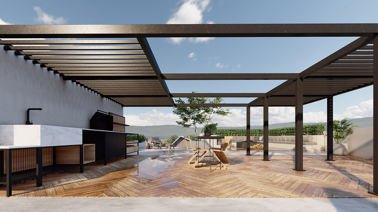 picture no. 10 ofNAMAK ABROUD VILLA project, designed by Kambiz Moshtaq