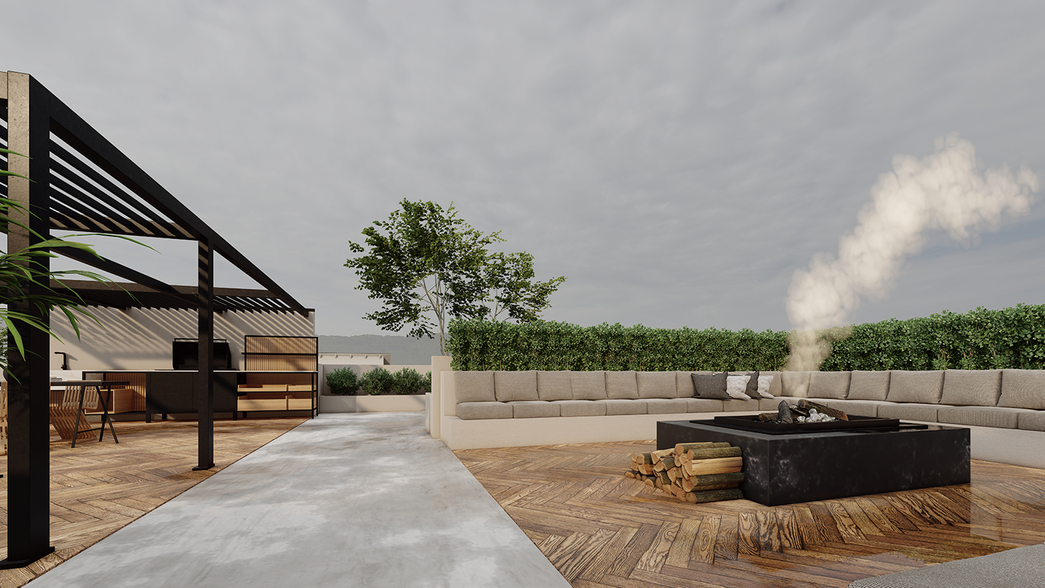 picture no. 12 ofNAMAK ABROUD VILLA project, designed by Kambiz Moshtaq