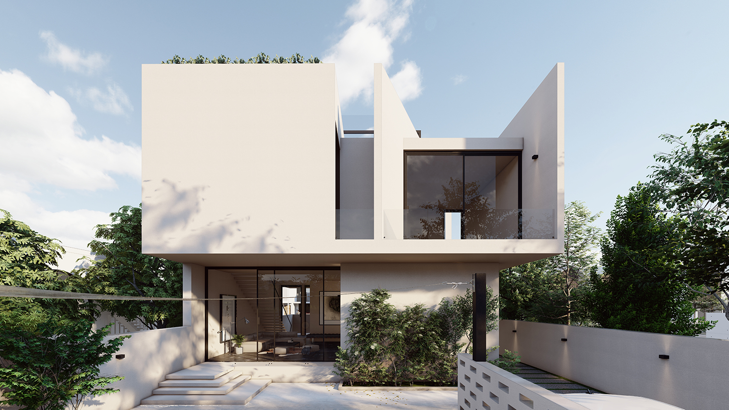 picture no. 3 ofNAMAK ABROUD VILLA project, designed by Kambiz Moshtaq