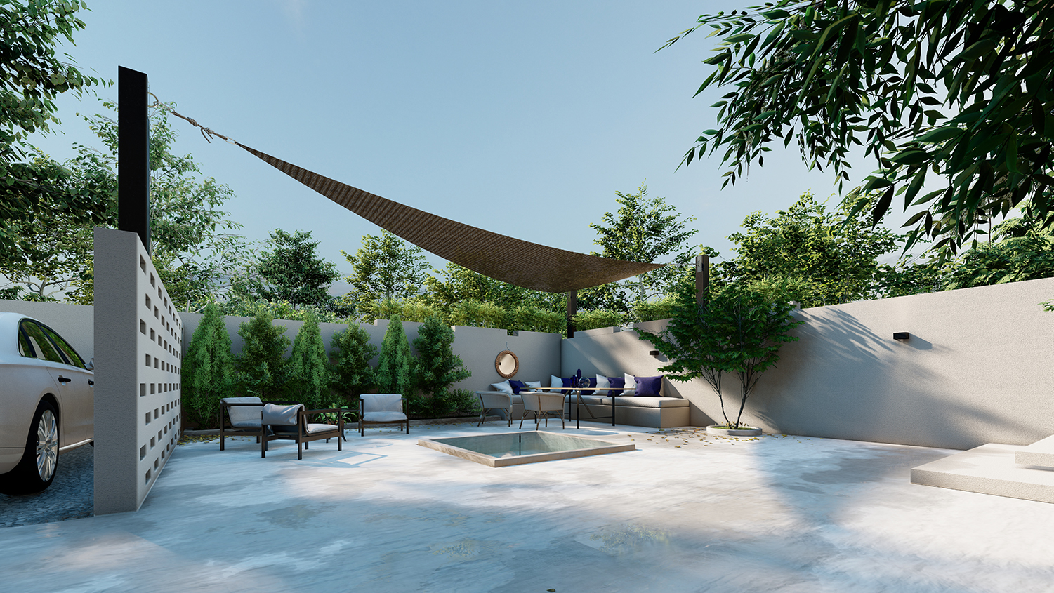 picture no. 5 ofNAMAK ABROUD VILLA project, designed by Kambiz Moshtaq