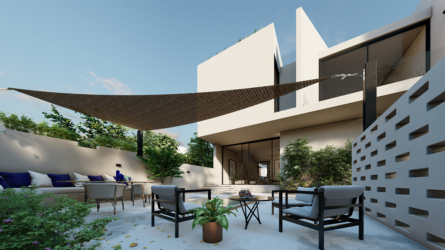 picture no. 6 ofNAMAK ABROUD VILLA project, designed by Kambiz Moshtaq