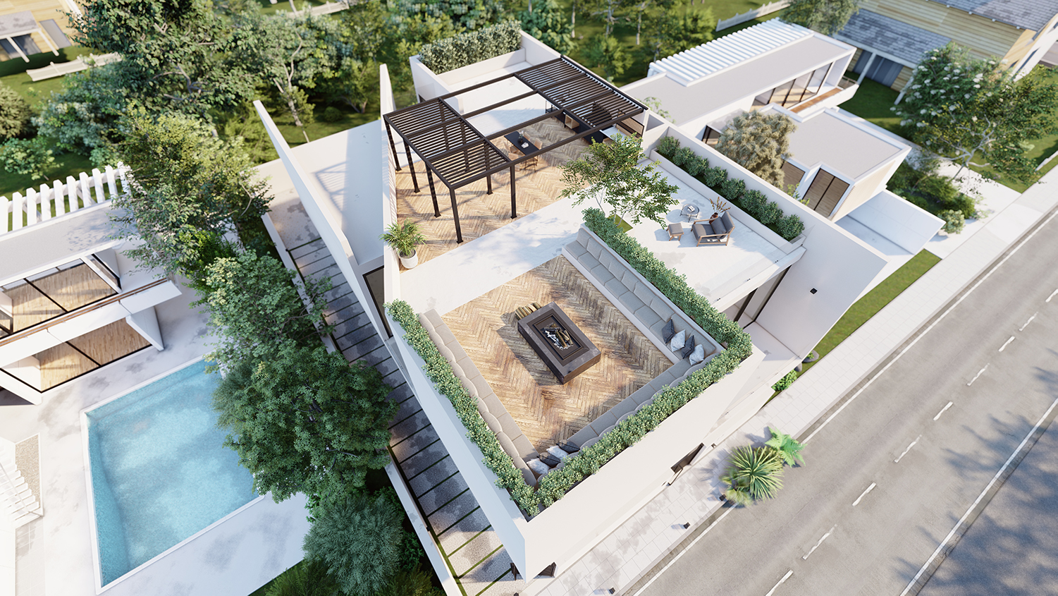 picture no. 9 ofNAMAK ABROUD VILLA project, designed by Kambiz Moshtaq