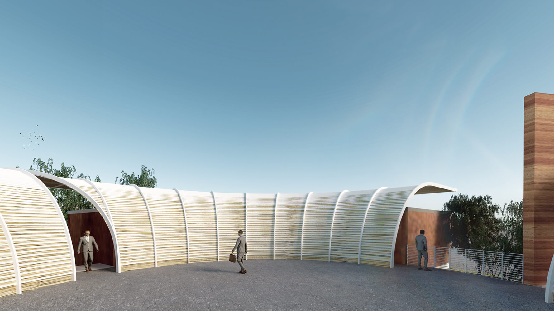 picture no. 2 ofSarbouk school project, designed by Kambiz Moshtaq
