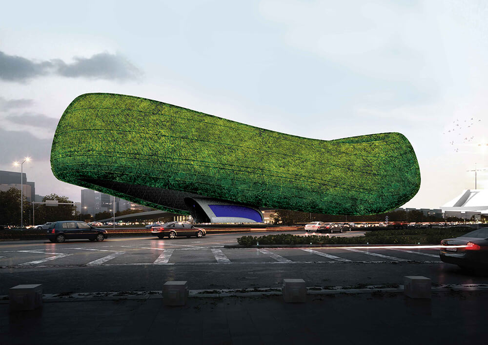 picture no. 1 ofTarasht Public Plaza project, designed by Kambiz Moshtaq
