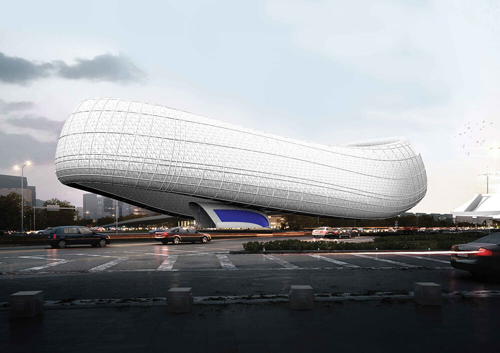 picture no. 2 ofTarasht Public Plaza project, designed by Kambiz Moshtaq