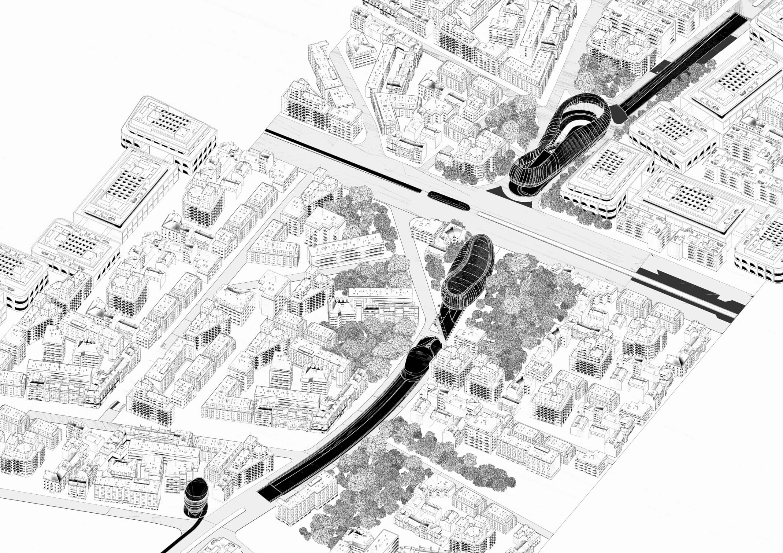 picture no. 4 ofTarasht Public Plaza project, designed by Kambiz Moshtaq