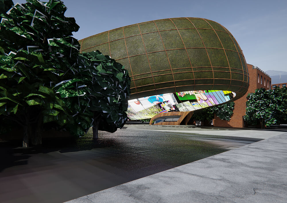 picture no. 14 ofTarasht Public Plaza project, designed by Kambiz Moshtaq