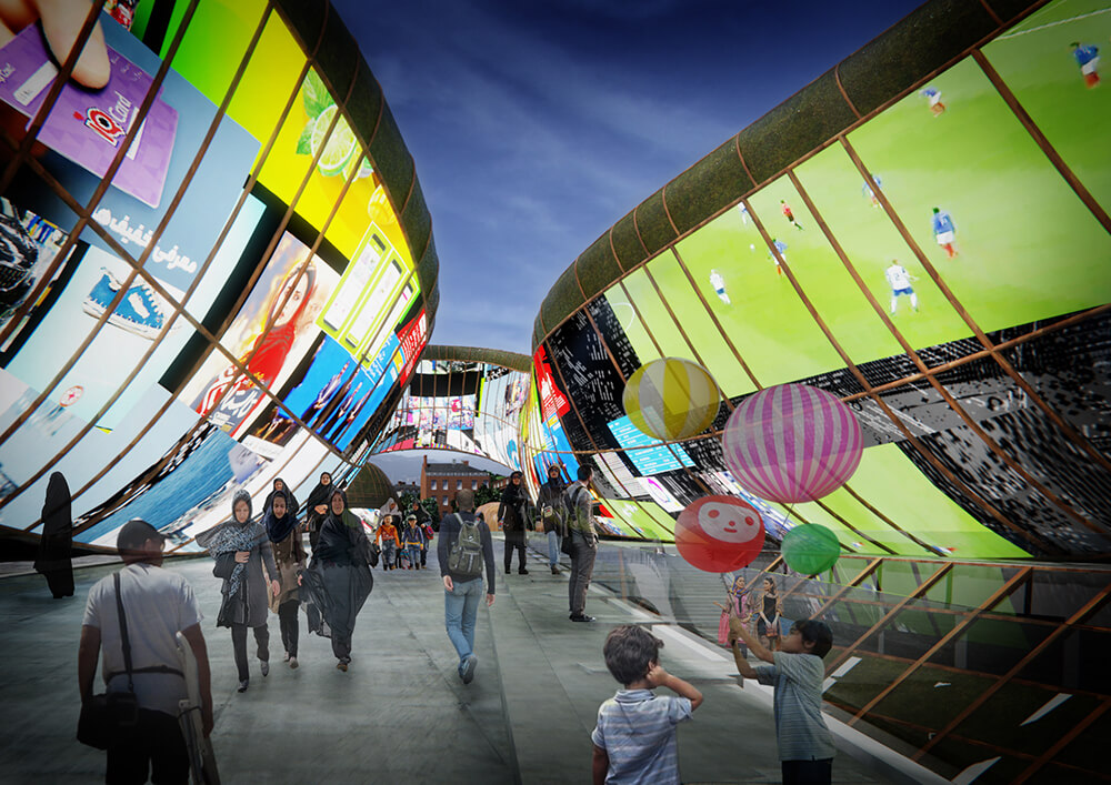 picture no. 17 ofTarasht Public Plaza project, designed by Kambiz Moshtaq