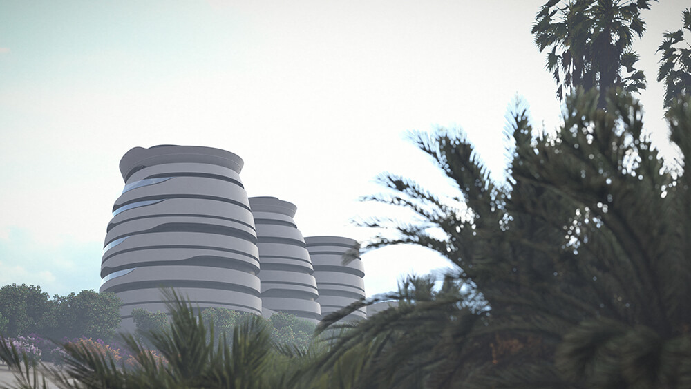 picture no. 2 ofBaluchzadeh Commercial Center project, designed by Kambiz Moshtaq