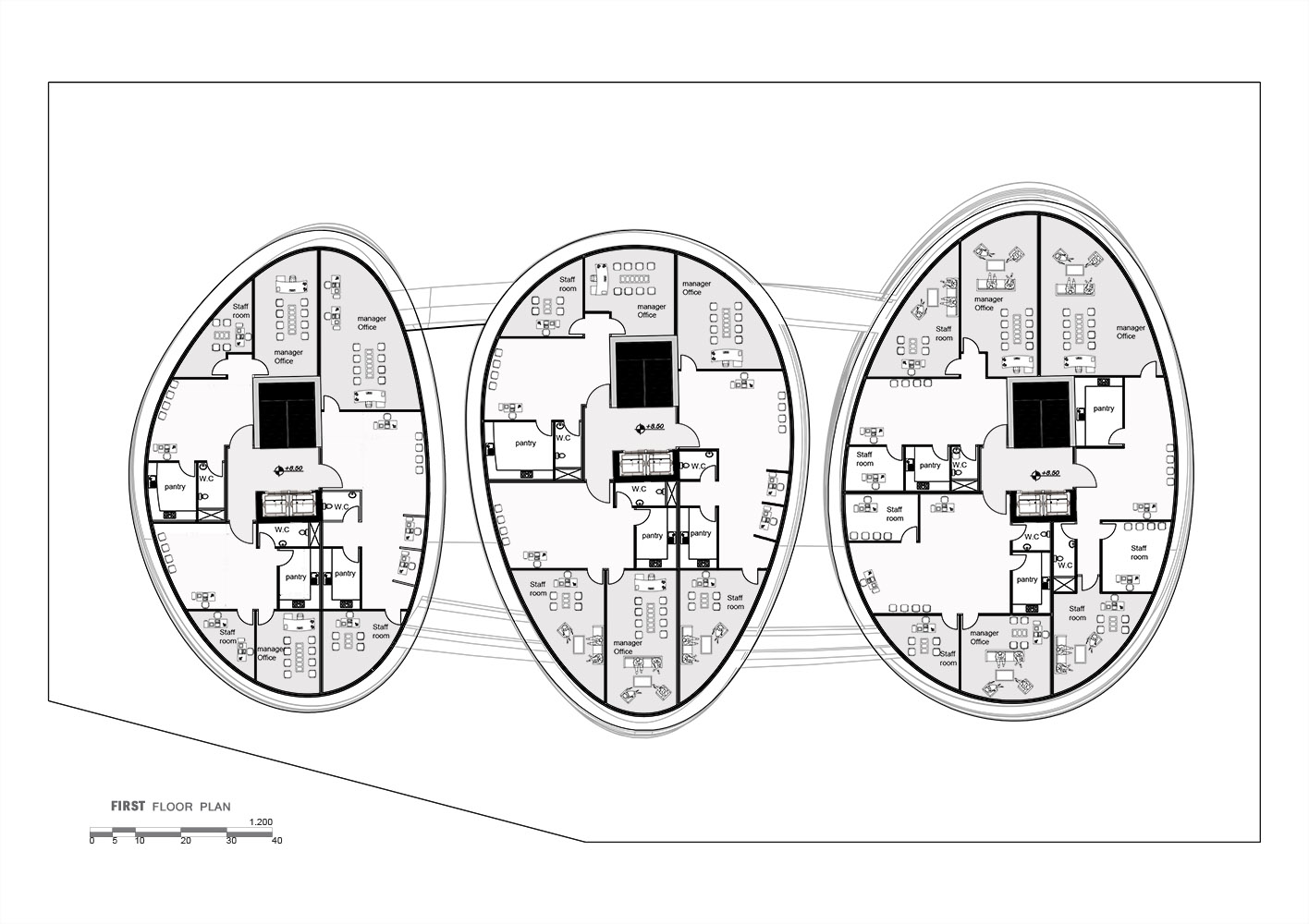 picture no. 10 ofBaluchzadeh Commercial Center project, designed by Kambiz Moshtaq