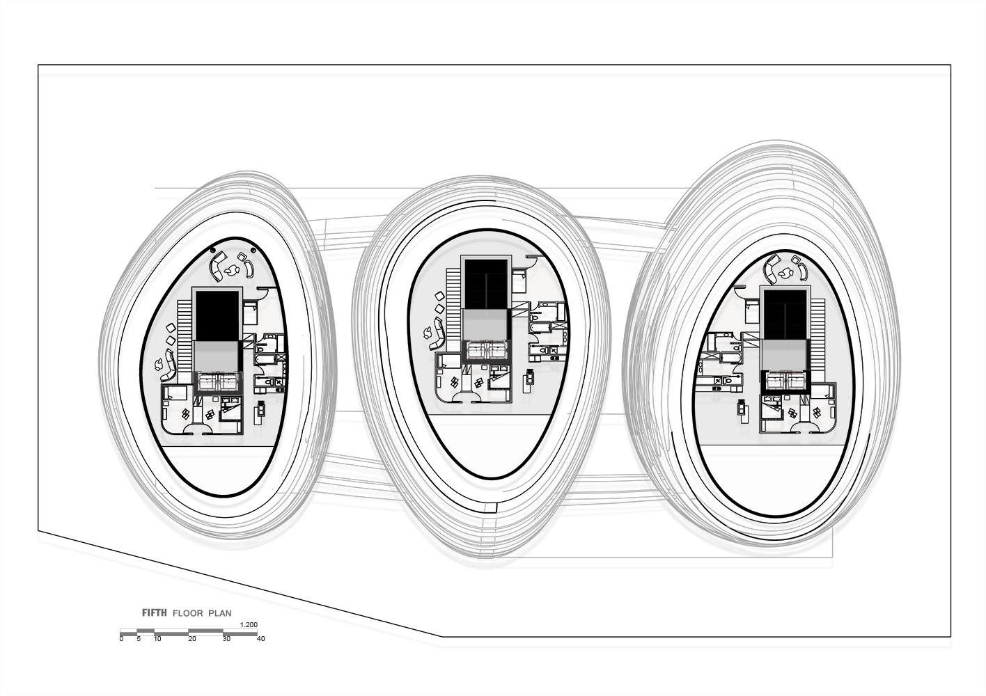picture no. 14 ofBaluchzadeh Commercial Center project, designed by Kambiz Moshtaq