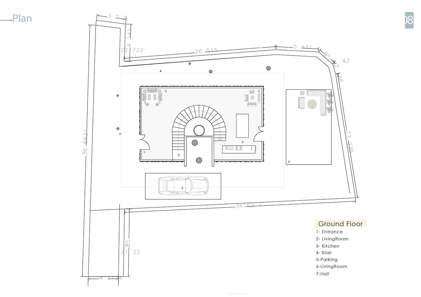 picture no. 5 ofZaygan Villa project, designed by Kambiz Moshtaq