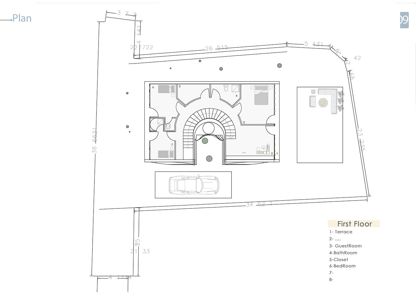picture no. 6 ofZaygan Villa project, designed by Kambiz Moshtaq