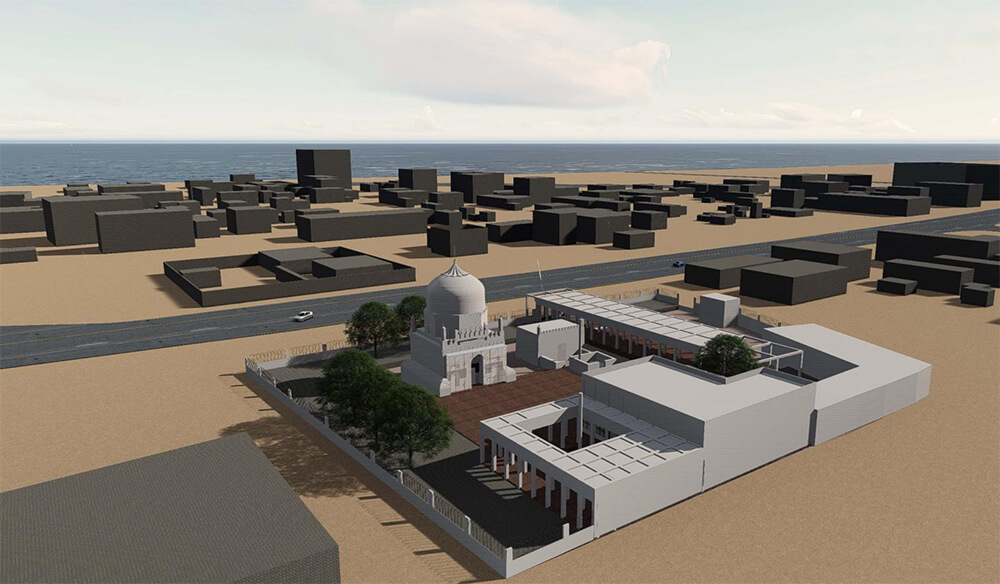 picture no. 4 ofSeyed gholam rasul Tomb project, designed by Kambiz Moshtaq