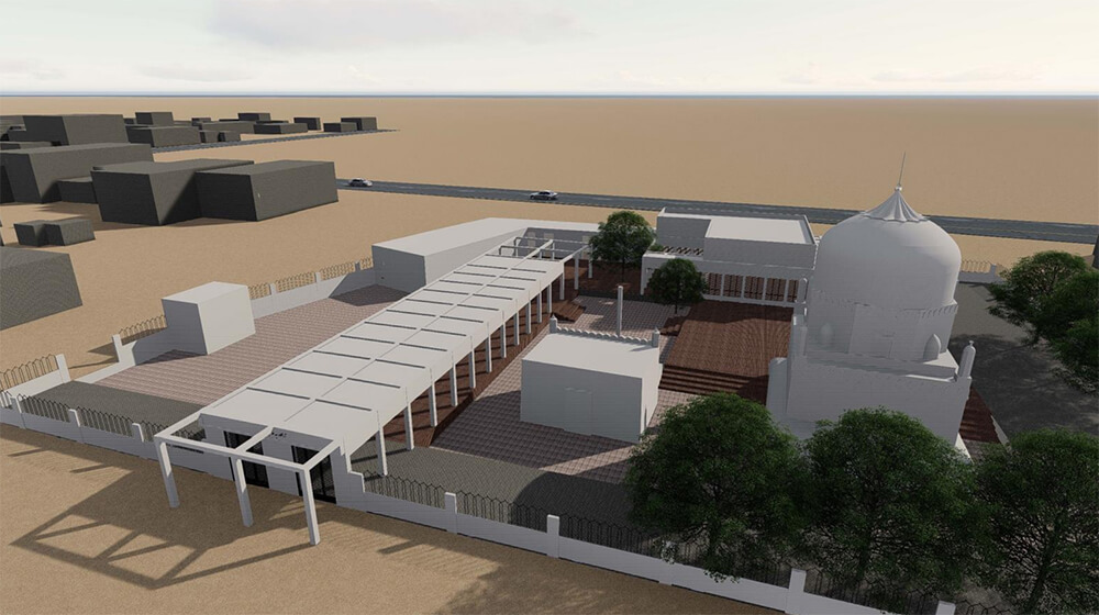 picture no. 6 ofSeyed gholam rasul Tomb project, designed by Kambiz Moshtaq