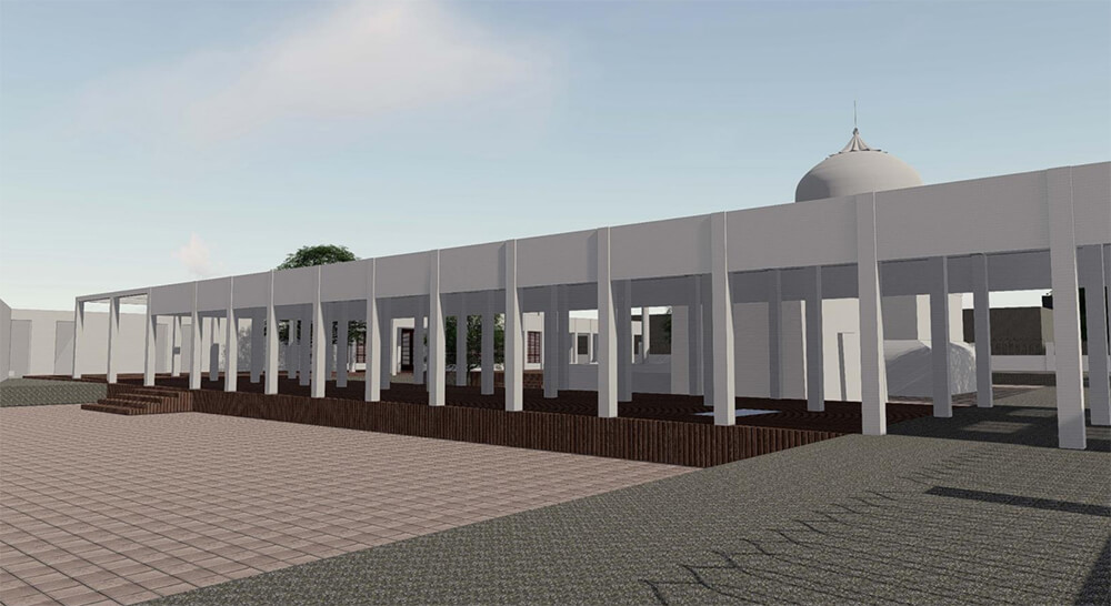 picture no. 7 ofSeyed gholam rasul Tomb project, designed by Kambiz Moshtaq