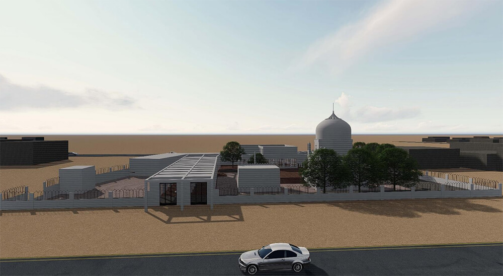 picture no. 9 ofSeyed gholam rasul Tomb project, designed by Kambiz Moshtaq