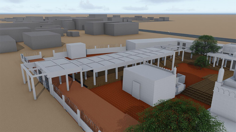 picture no. 10 ofSeyed gholam rasul Tomb project, designed by Kambiz Moshtaq